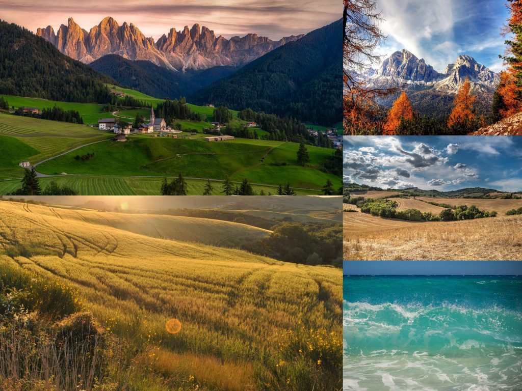 Viaggia sostenibile in Italia - le alte vie e i cammini da nord a sud