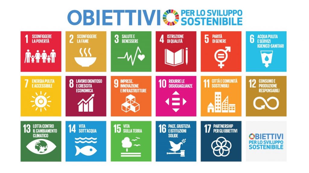 I 17 Obiettivi di Sviluppo Sostenibile